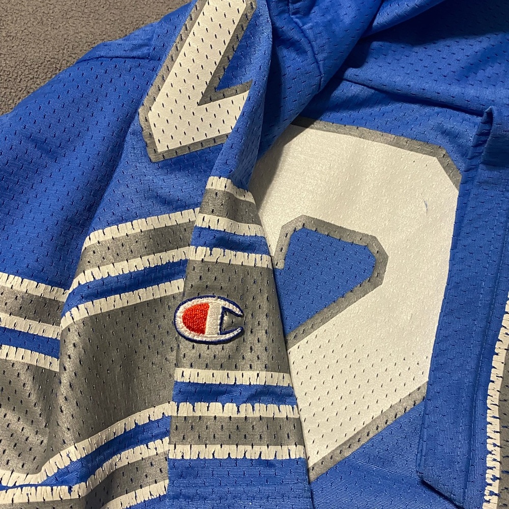 Champion Detroit lions Barry sanders